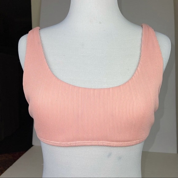 KORAL Swim Top Ribbed Rose Blush S - Picture 14 of 14